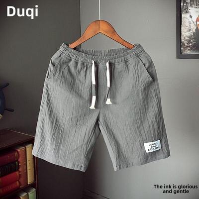 Herren Casual Lockere Baumwolle & Leinen Strandshorts - Sommer Trend, Übergröße