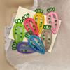 Cute Cartoon Carrot Hair Clip for Little Girls - Gentle On Hair, Colorful Dopamine Design