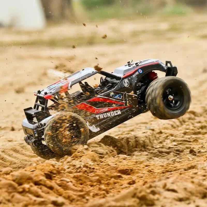 New 4WD Rc Car 2.4GHz Rc Car All Terrain High Speed Car Monster Truck 45 Km/h 1:18 Off-road Truck Toy Children Birthday Gift