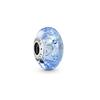 Ice River Drop Glass Charm Women Charm 796365CZB