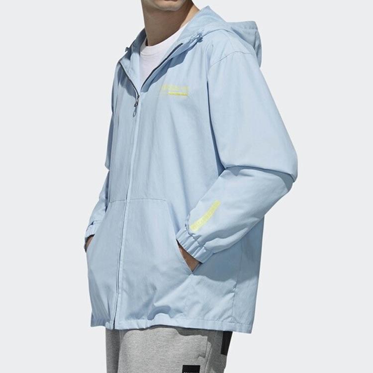 Adidas Originals Jackets Men's Pink/Blue Hooded Moderate Other DX4237