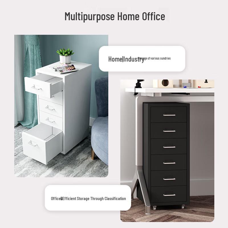 Miling Under Desk File Cabinet
