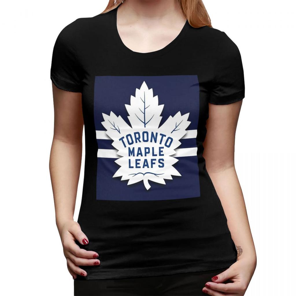 Icon Maple Leafs Toronto TShirt for Women ONeck Streetwear T Shirts Womens Tees Short Summer Clothes Tops