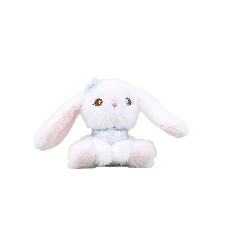 Plush Soft Rabbit Toy With Pp Cotton Filling For Decor And Gifts Keychain Doll