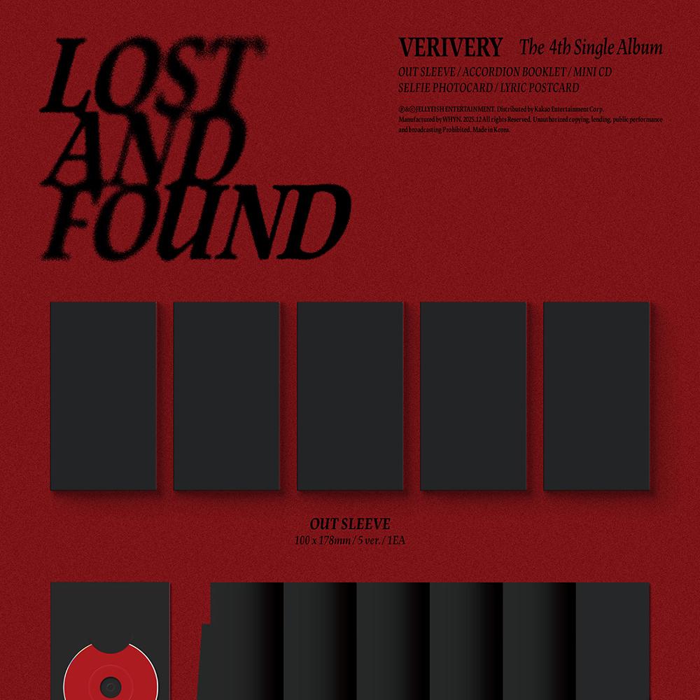 (LIGHT Ver.) VERIVERY [Lost and Found] 4th SINGLE ALBUM