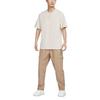 Nike T Shirts Men's White Crew Neck Moderate Straight Fit DO7393-030-X