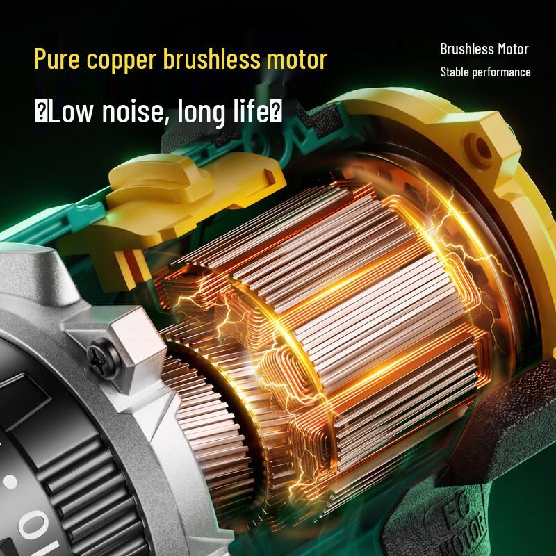 Greener 16.8V Brushless Cordless Drill CN plug (adapter included)