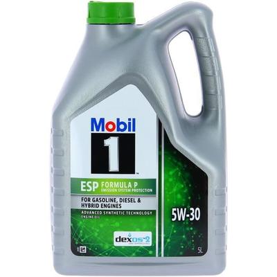 Motorový olej 5W-30 ESP Syntetický - MOBIL 1 - Formula-P - kanister 5L - vysokovýkonný proti znečisteniu