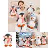 Pinguin-Plüschtier mit Kopfhörerhalter zum Snowboarden – das perfekte Geschenk für Wintersportler