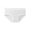 Female Summer Pure Color Skin Breathable 10A Antibacterial Cotton Crotch Elastic Hip Waist Triangle Briefs