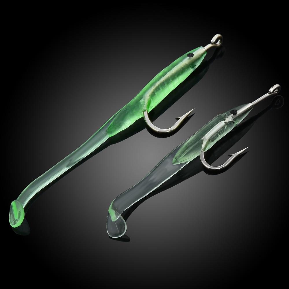 Fishing Lure Luminous Hook with Fluorescent Light Small Package Easy to Carry Emitting Bait Fishing Tackle Accessories