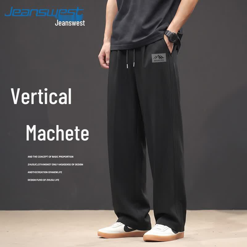 Jeanswest Men's Loose Fit Curved Casual Pants