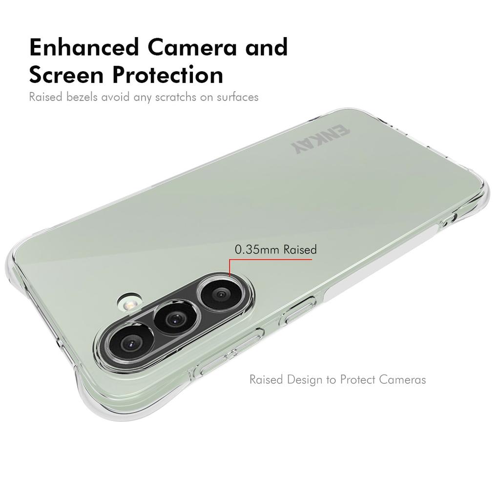 Für Samsung Galaxy M56 5G Klare Handyhülle ENKAY HAT PRINCE Stoßfest Rutschfest TPU-Hülle