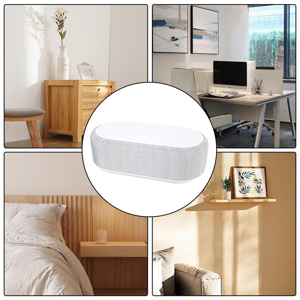 Alarm Clock With Wireless Charging Temp Display Time Management Tools With Dimming Night Light Bedside Nightstand Clock With