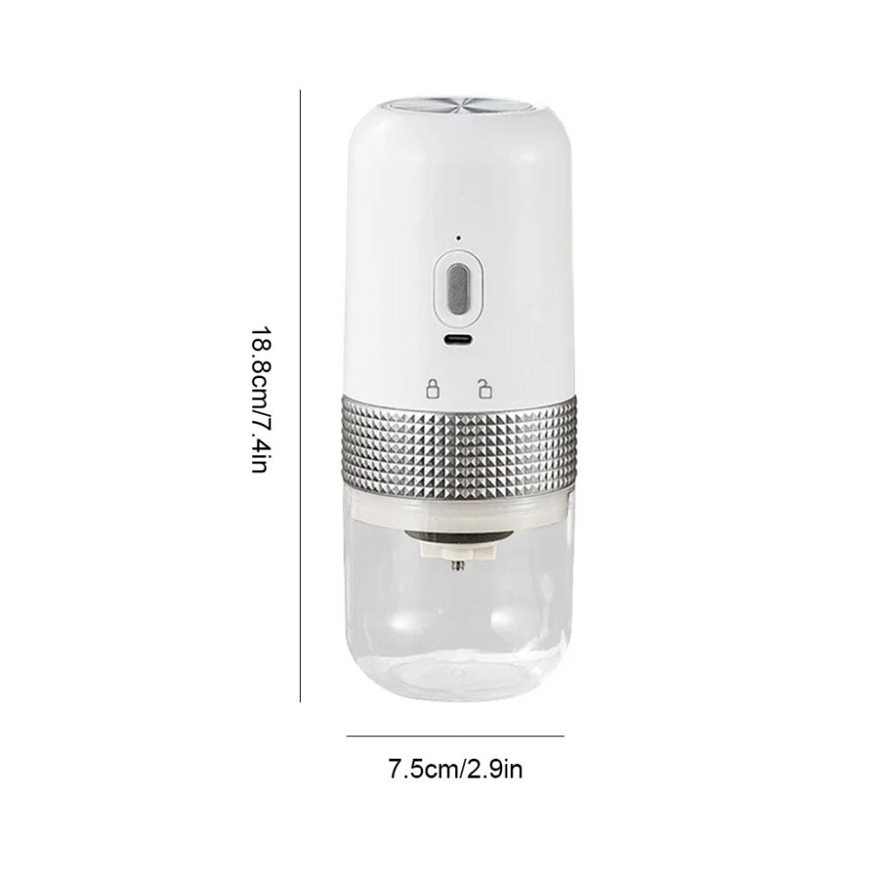 Portable Electric Coffee Bean Grinder TYPE C USB Charging Mini Coffee Bean Mill Grinder Espresso  Spice Grinder for Kitchen