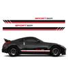 Car Side Sticker Auto Body Racing Sports Decals Waterproof DIY Decal Stripe Decor For Nissan Z-Cars 350Z 370Z Fairlady Z33 Z34