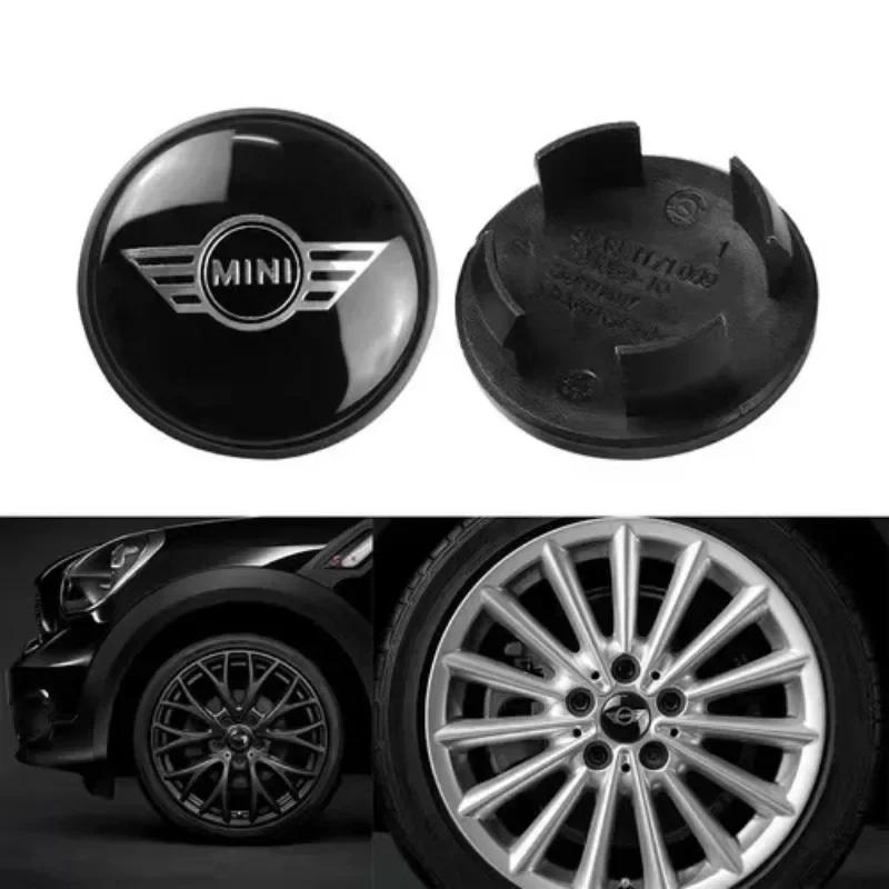 54mm-4pcs Suitable for modification of the logo of the center cover of BMW mini hub cover Cooper mini countryman car tire.