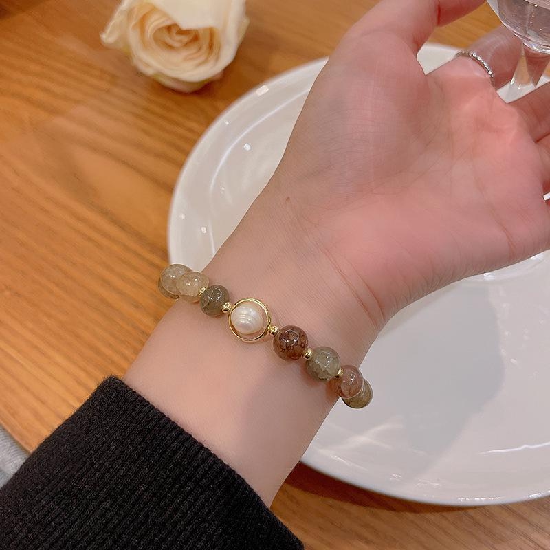 High-end Beaded Pearl Bracelets for Women - Elegant, Versatile, and Trendy 