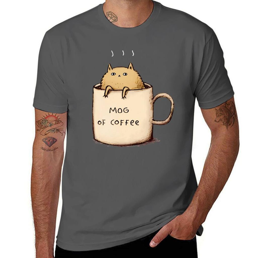 Mog of Coffee TShirt Breathable Travel TShirt