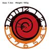 Naruto Sasuke Creative Wall Clock Anime Print Modern Minimalist Hanging Clock  Naruto Shippuden Uzumaki Itachi