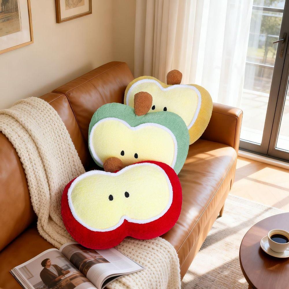 Cuscino Peluche Frutta Cuscino Imbottito Cuscino Decorativo Carino Cuscino per Seduta Ufficio Per Soggiorno Divano Letto