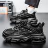 Summer Breathable Men's Shoes 2025 New Mesh Mesh Shoes Sports and Leisure Junior High School Students Platform Dad Trendy Shoes Men