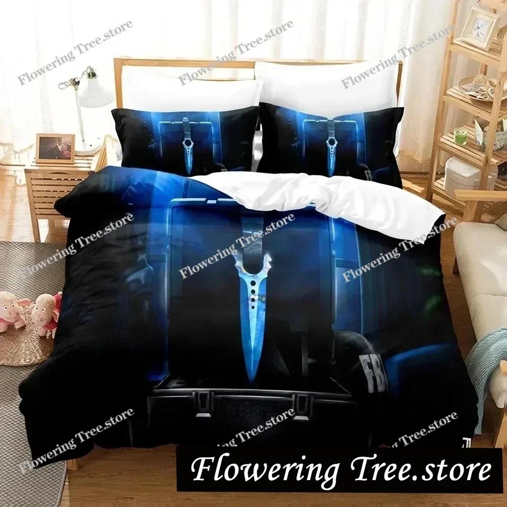 Shooter-Spiel Csgo Bettwäsche-Set Bettbezug Schlafzimmer Deckenbezüge Einzelbett Twin King-Size Bettdeckenbezug Heimtextilien029