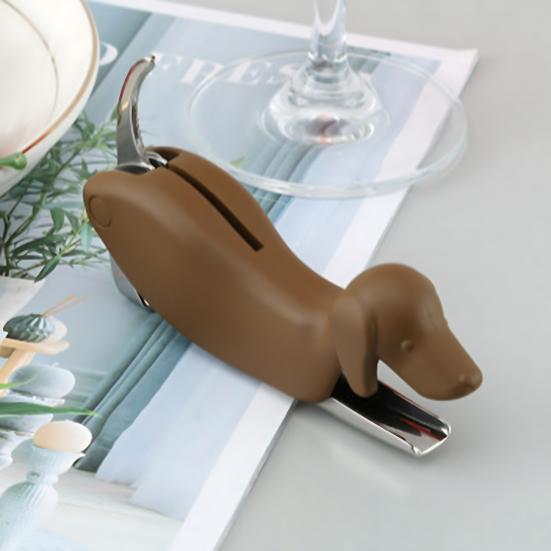 Red Wine Bottle Opener Stainless Steel Dog Shape Wine Key Beer Opener Foil Cutter Party Wine Opener Kit