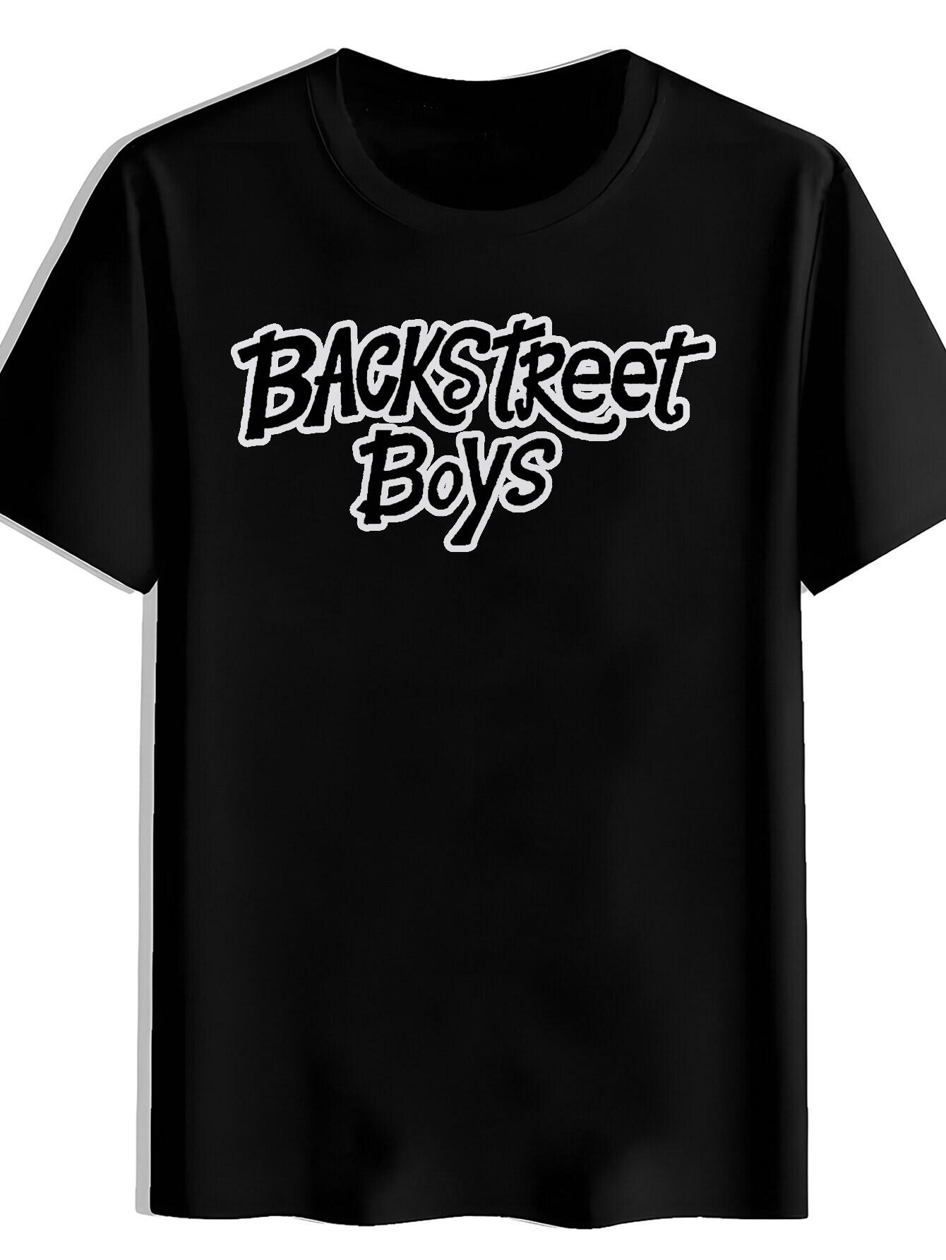 Backstreet Boys Graphic Print T-shirt - 100% Polyester XXL