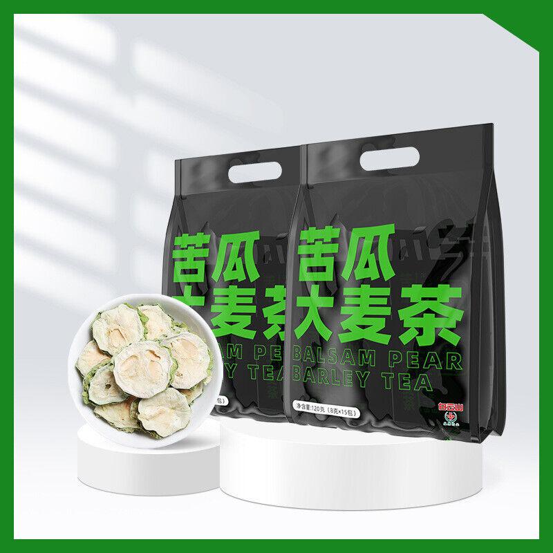 Bitter Gourd, Barley Tea, Herbal Tea, Individually Packaged for Health