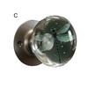 Decorative Door Handle High Durability Simple Installation Nature-Inspired Transparent Doorknob Cabinet Pull
