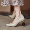 Women Pumps Sexy Pointed Toe Chic Stylish Office Working Shoes Strange High Heel