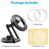 Support de téléphone magnétique pour voiture, rotation multi-angle, aimant de bain, ventouse, support universel pour iPhone, Xiaomi, Samsung
