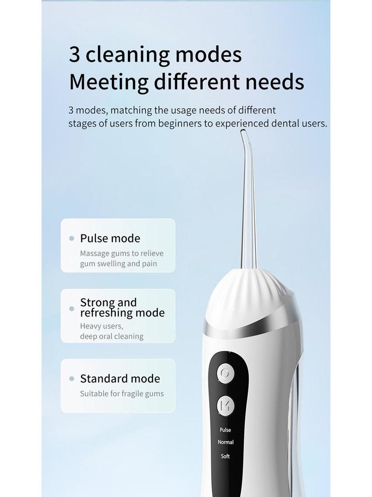 Tragbarer Wasserdichter Elektrischer Munddusche - Intelligenter Mundreiniger