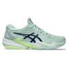 Asics Court FF 3 Comfortable Round Toe Low Top Tennis Shoes Women's Gray Green 1042A220-400