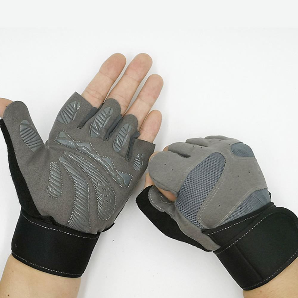 Fitness Gloves Outdoor Sports Half Finger Men and Women Non-slip Breathable