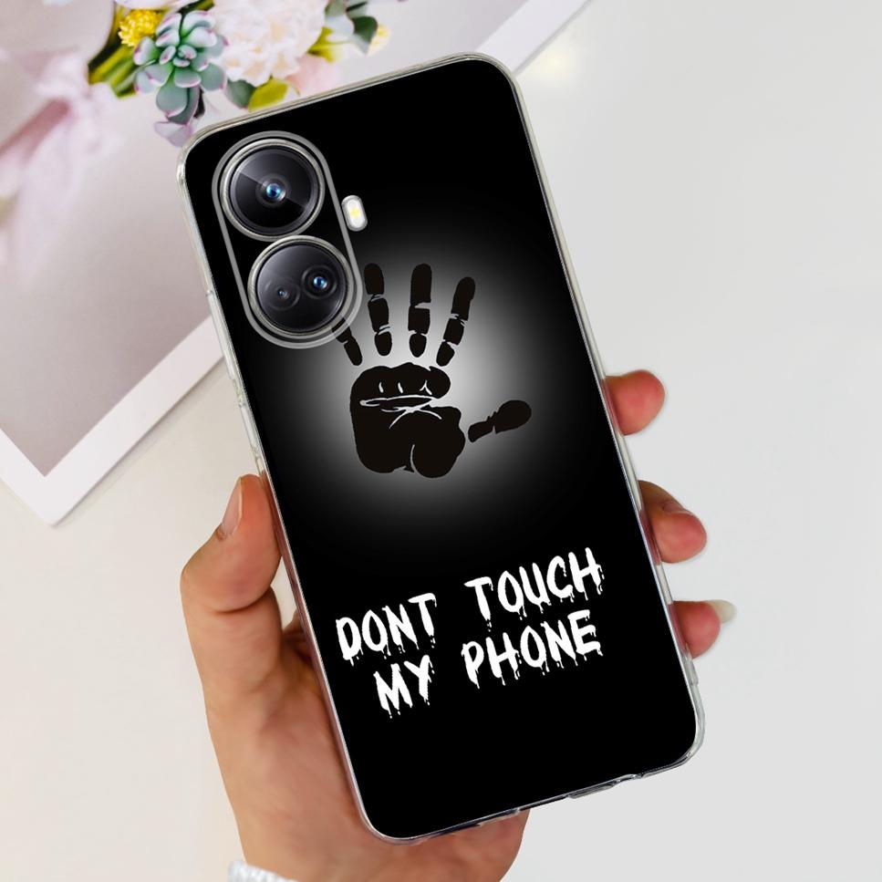 For Realme 10 Pro+ 6.7" RMX3687 Case Cute Cartoon Astronaut Cat Soft Silicon TPU Cover For Realme 10 Pro Plus Bumper Phone Case