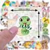 35pcs-70pcs Cute Cute Stickers Cartoon Animal  Stickers  Stickers For Guitar Laptop Helmet Skateboard DIY Phone
