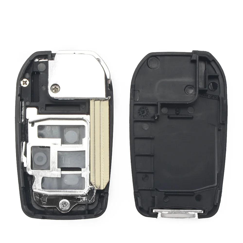 2/3 Buttons Modified Flip Car Key Shell For Toyota Camry Land Cruser 120 Prado Avensis Tarago Rav4 For Lexus Rx330 Toy43