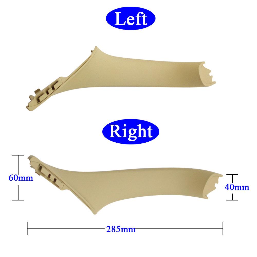 LHD RHD Inner Left Right Passenger Door Inside Pull Handle Panel Cover Trim For BMW 5 Series F10 F11 F18 520i 523i 525i 528i