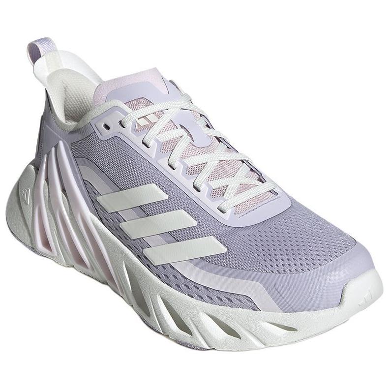 Adidas ALL DAY BOOM Slip Resistant Abrasion Resistant Low Top Casual Running Shoes Women's Purple Sneakers JS0467
