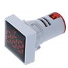 AD16‑22FSV Digital Voltage Signal Indicator Light Panel Voltage Meter Indicator 60.500V AC