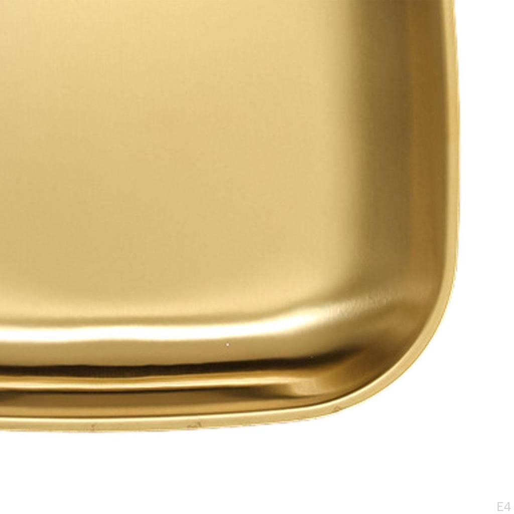 Stainless Steel Dinner Dish for Marinating and Serving Meat