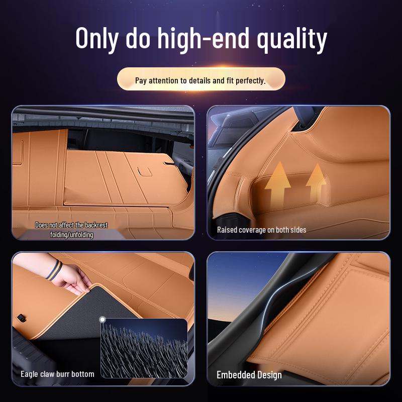 Toyota Trunk Mat: Full Coverage for 24 Asian Models - Interior Enhancement Accessory