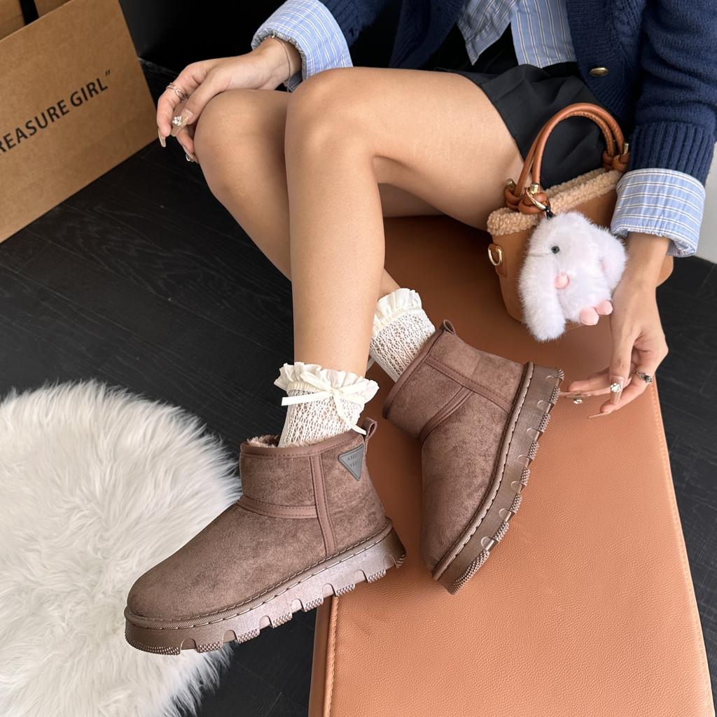 Fashion New Women Winter Ultra Mini Boots Designer Australian Platform Leather Warm Ankle Fur Booties Luxury Snow Boots