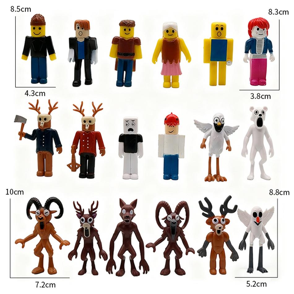 Neue 99 Nächte im Wald Hirsch Spielzeug, Waldmonster Eule Ziege Modell Bausteine, Weihnachts-Geburtstagsgeschenke für Jungen