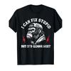 European Sizes Men'S Humorous Vintage Graphic Tee Featuring a Gorilla And Wrench Design, Perfect for Enthusiasts And Mechanics