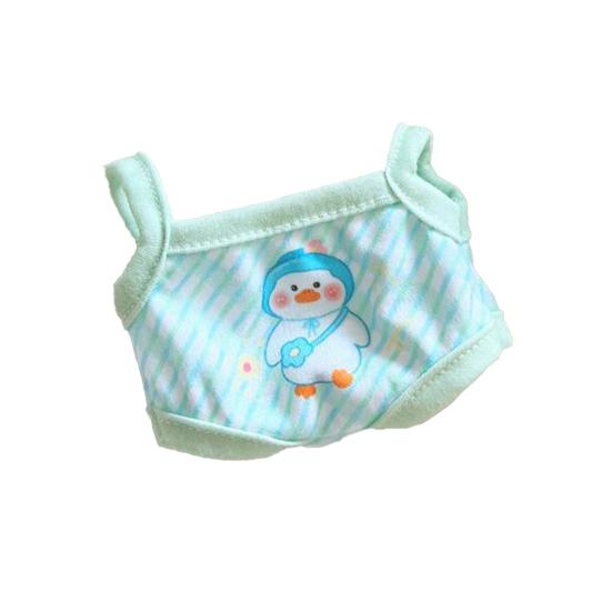 חמוד מקסים ללבוש יומיומי קל משקל 20 ס"מ בובת איידול בגדים מודפסים יומי למערכת לבוש