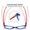 Fashion TR90 Personalized Photochromic Myopia Glasses Ladies' Cat Eye Color Blocked Blue Light Glasses Diopter To -4.0