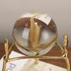 American Style Brass Crystal Ball Ornaments Pure Copper Branch TV Cabinet Wine Cabinet Porch Bookshelves Model Fine Room Decoration Decoration